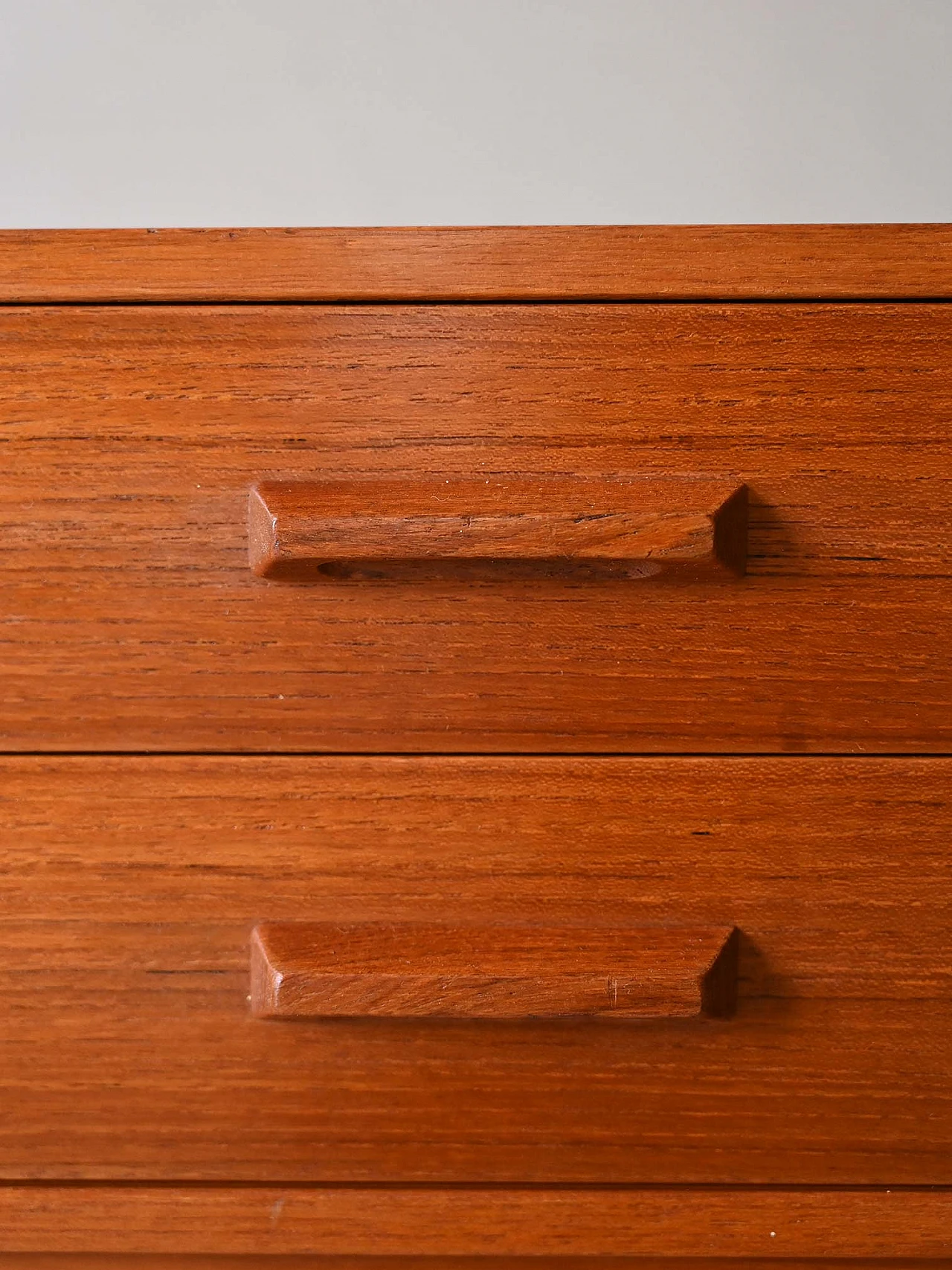 Scandinavian bench with drawers, 1960s 8