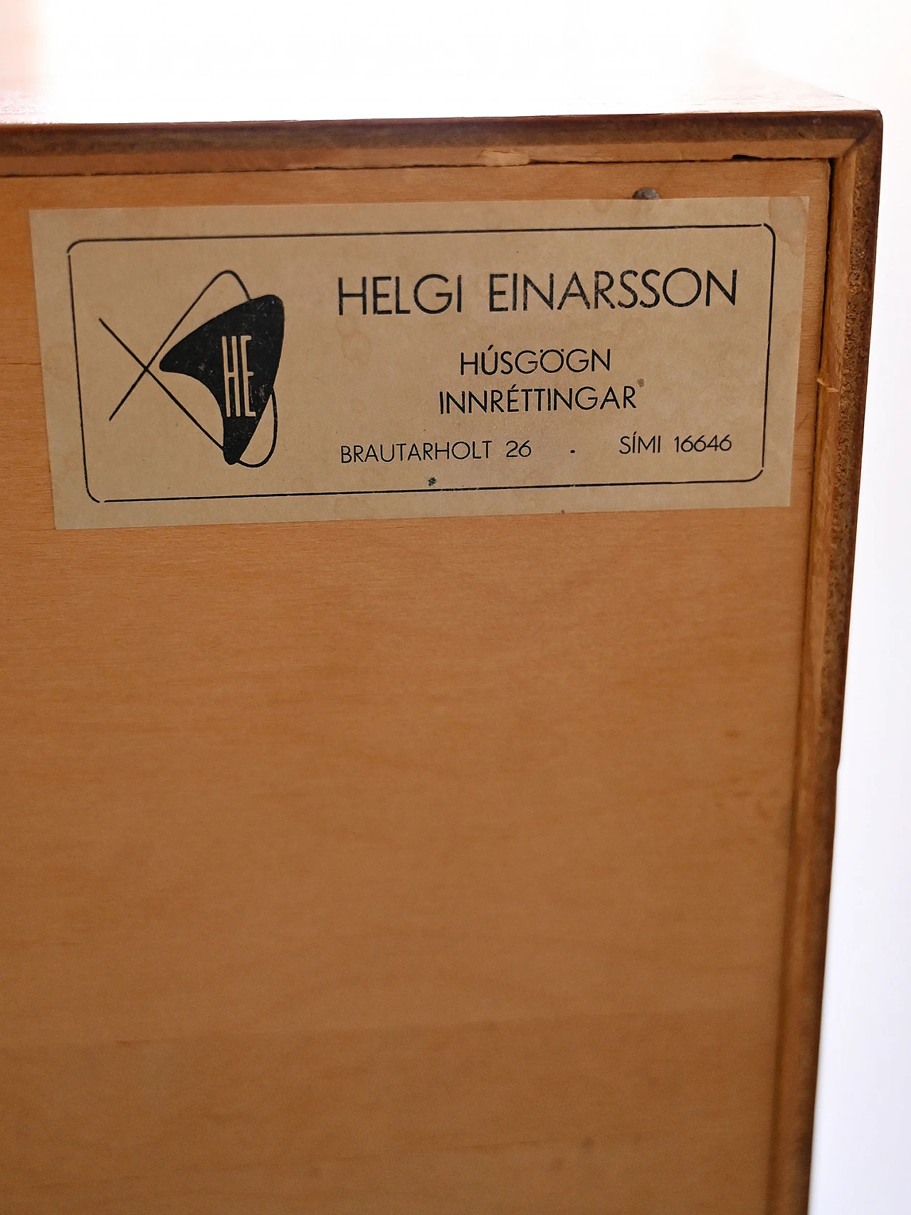 Credenza scandinava in teak con ante scorrevoli, anni '70 15