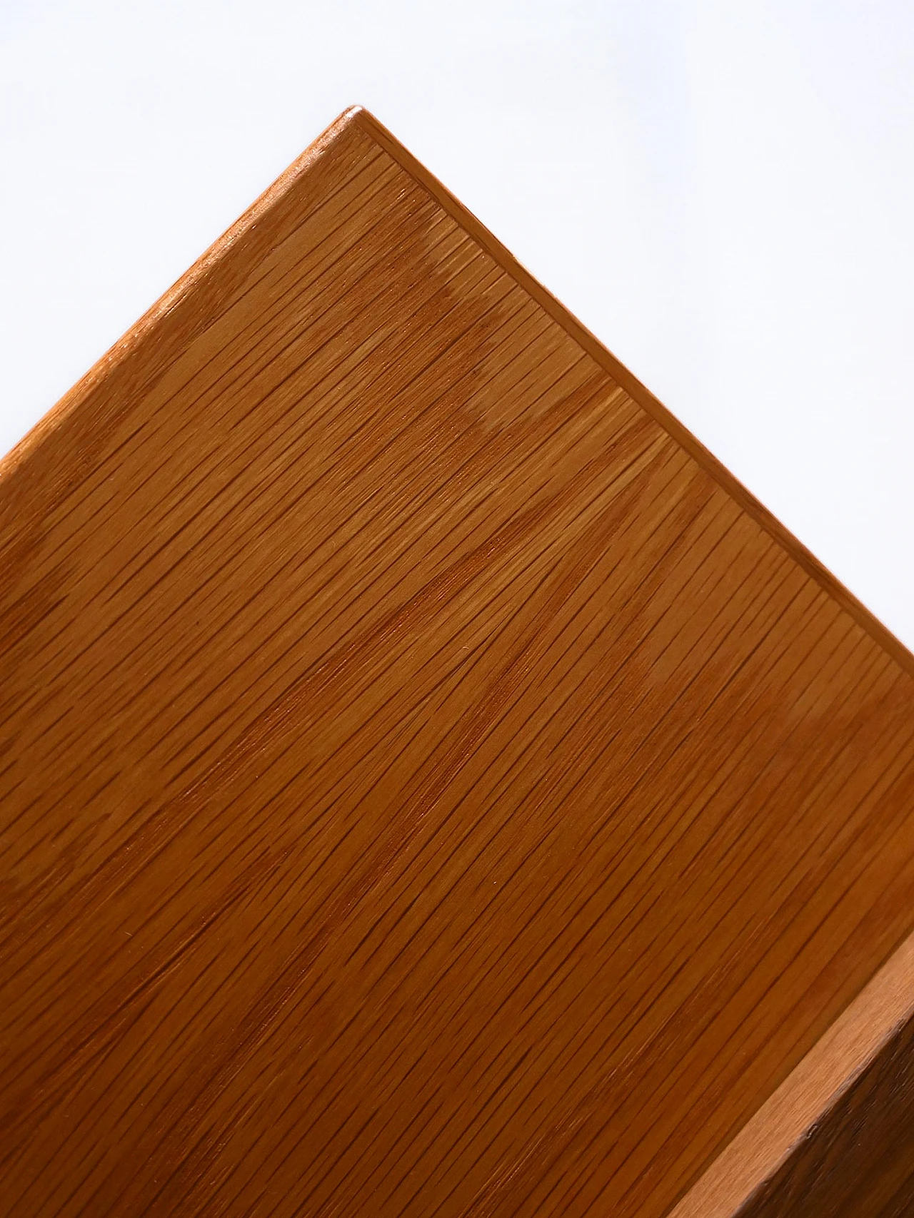 Mobile da ufficio in rovere con gambe in metallo, anni '60 7