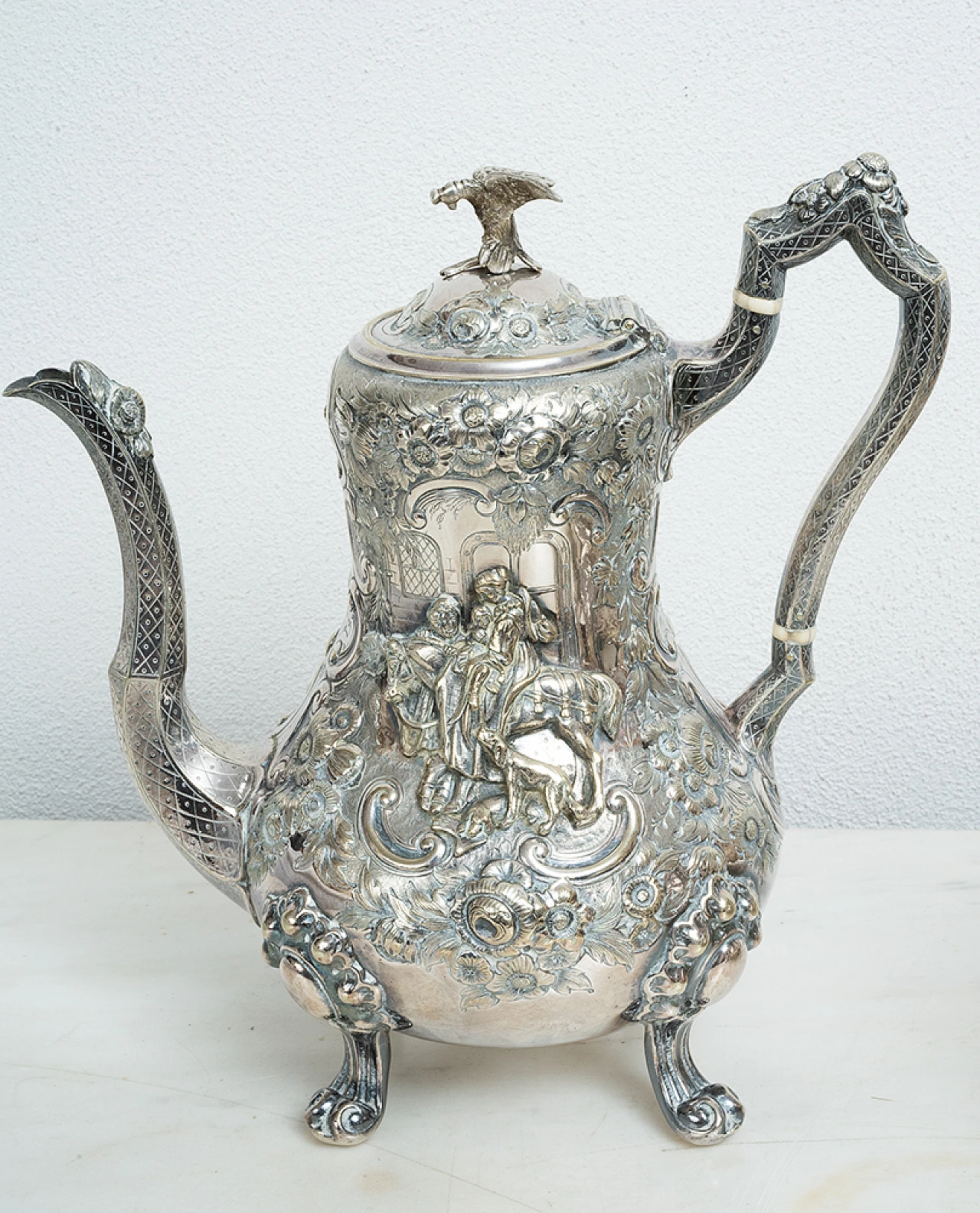 Servizio da tè Giorgio III in sheffield, '800 2