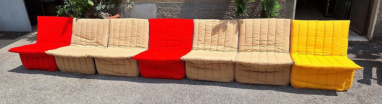 Seven-module sofa by Niels Sylvester Bendtsen, 1979 3
