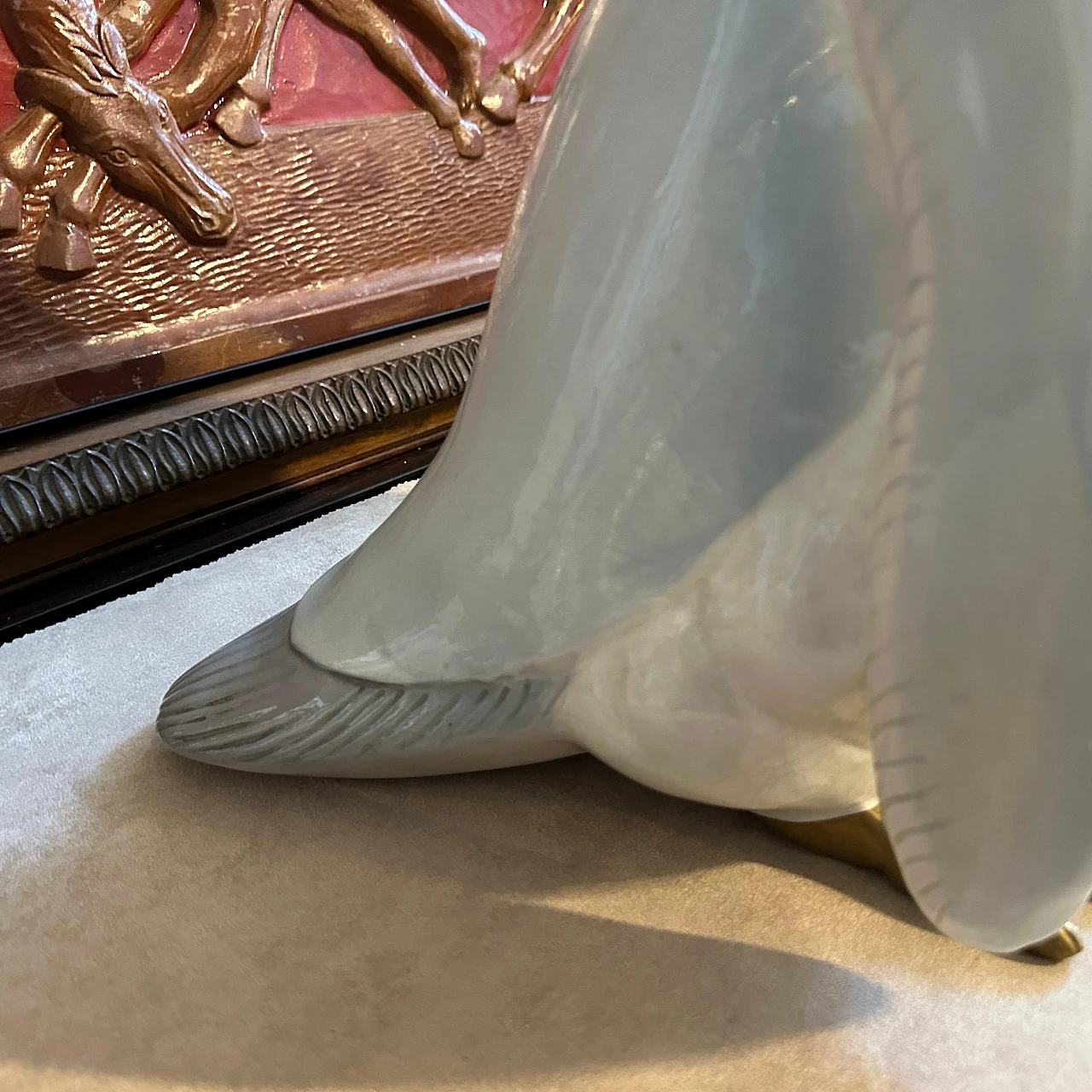 Ronzan, Penguin, hand-crafted porcelain statue, 1960s 5