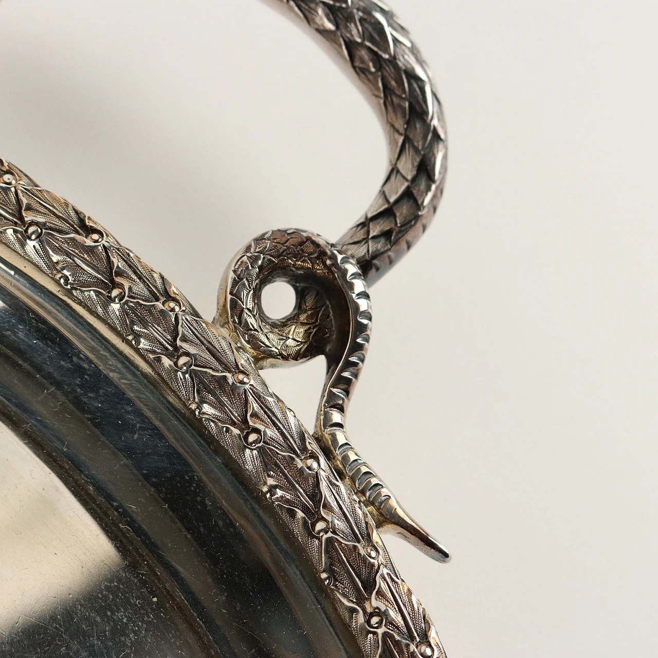 Vassoio in argento di Joseph & Edward Bradbury, 1832 4