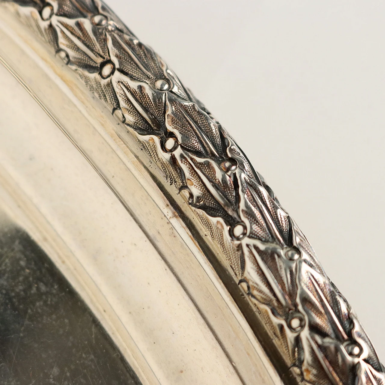 Vassoio in argento di Joseph & Edward Bradbury, 1832 5