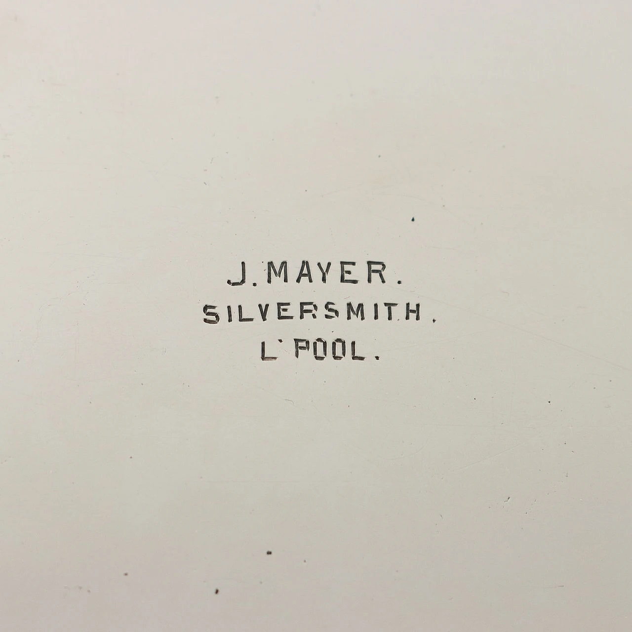 Vassoio in argento di Joseph & Edward Bradbury, 1832 9