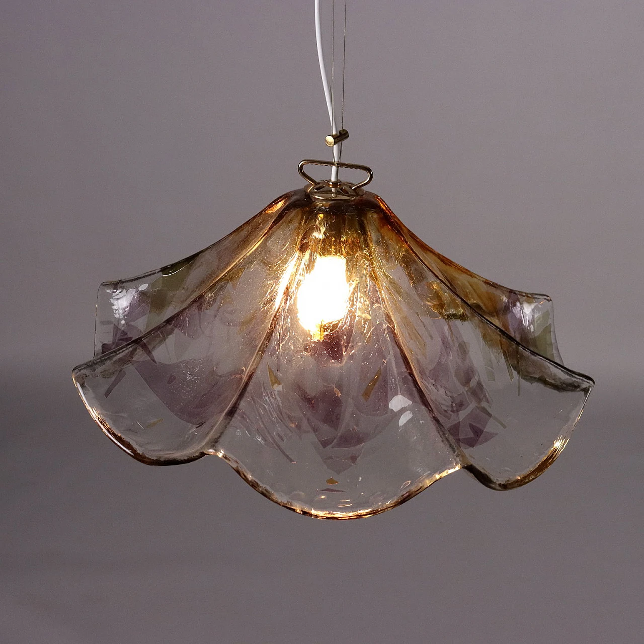 Lampadario in vetro di murano di La Murrina, anni '90 3