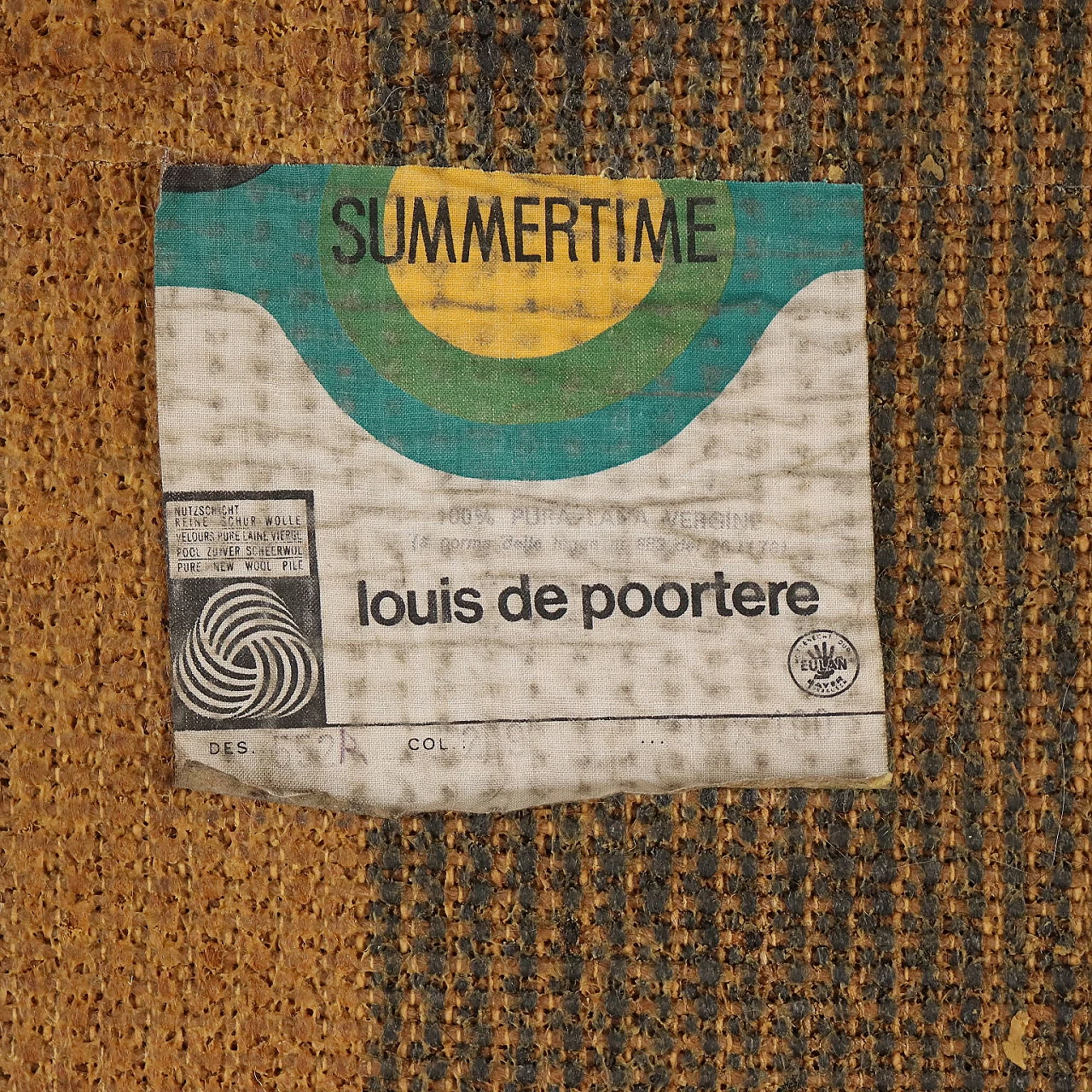 Tappeto Summertime in cotone e lana di Louis De Poortere 8