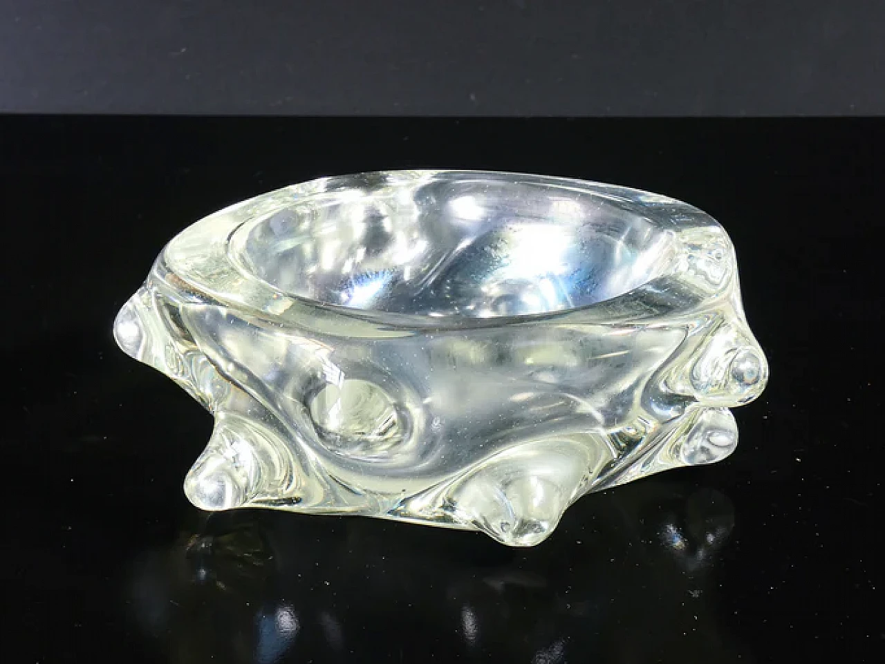 Vaso Mugnoni in vetro soffiato di Murano di E. Barovier, anni '40 1