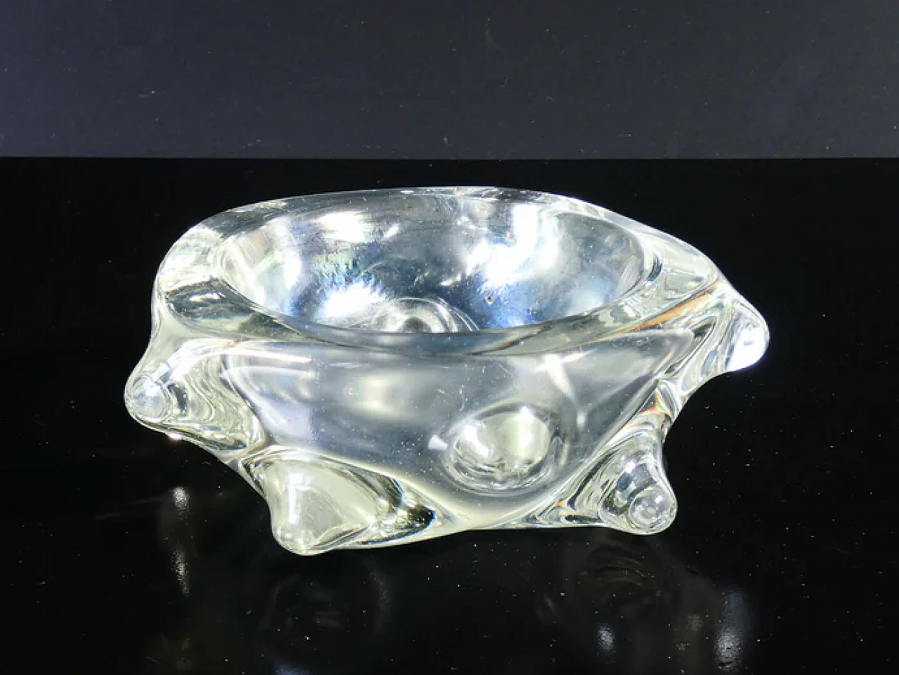 Vaso Mugnoni in vetro soffiato di Murano di E. Barovier, anni '40 2