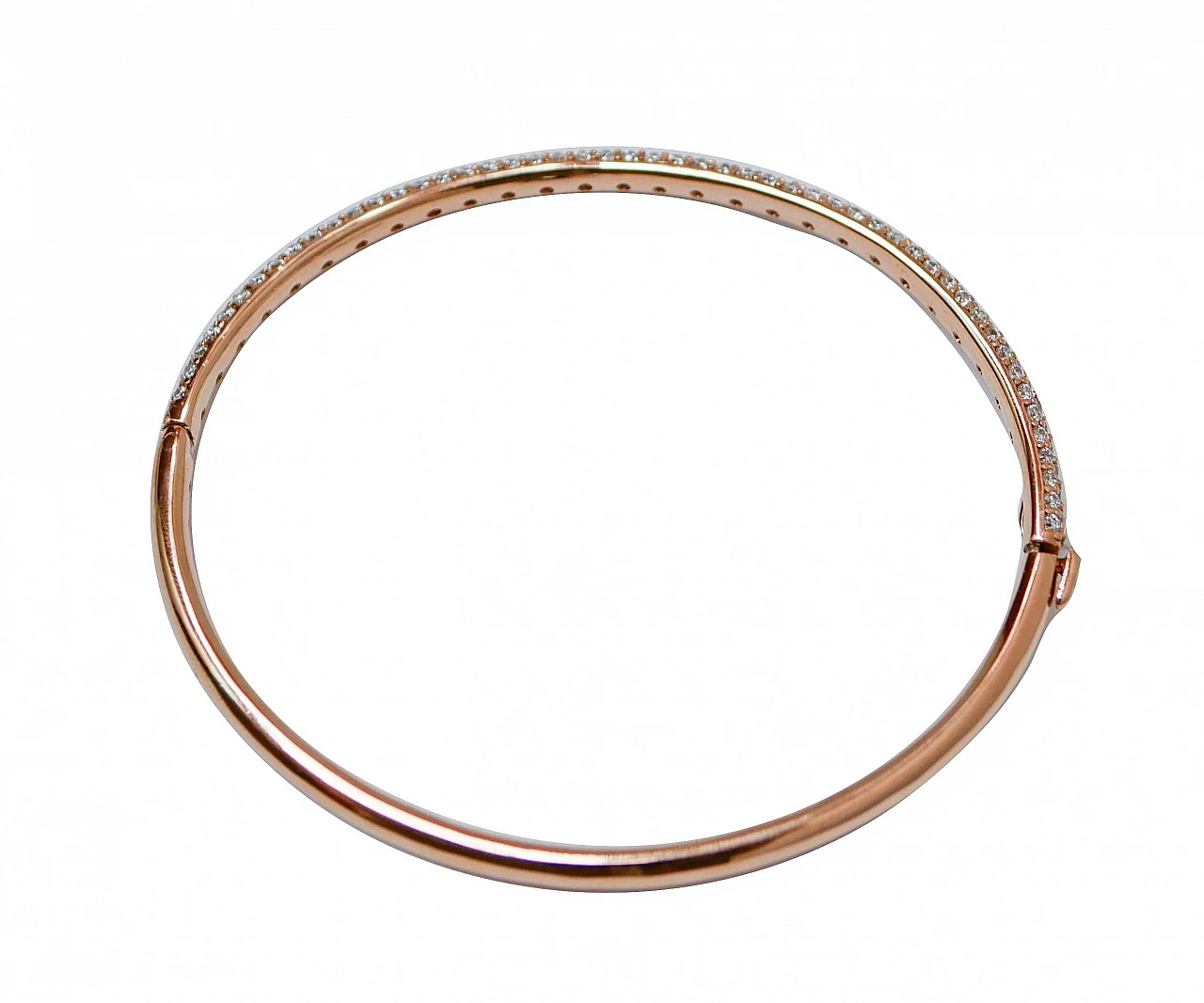 18 Karat rose gold bracelet with diamonds, 2020 3