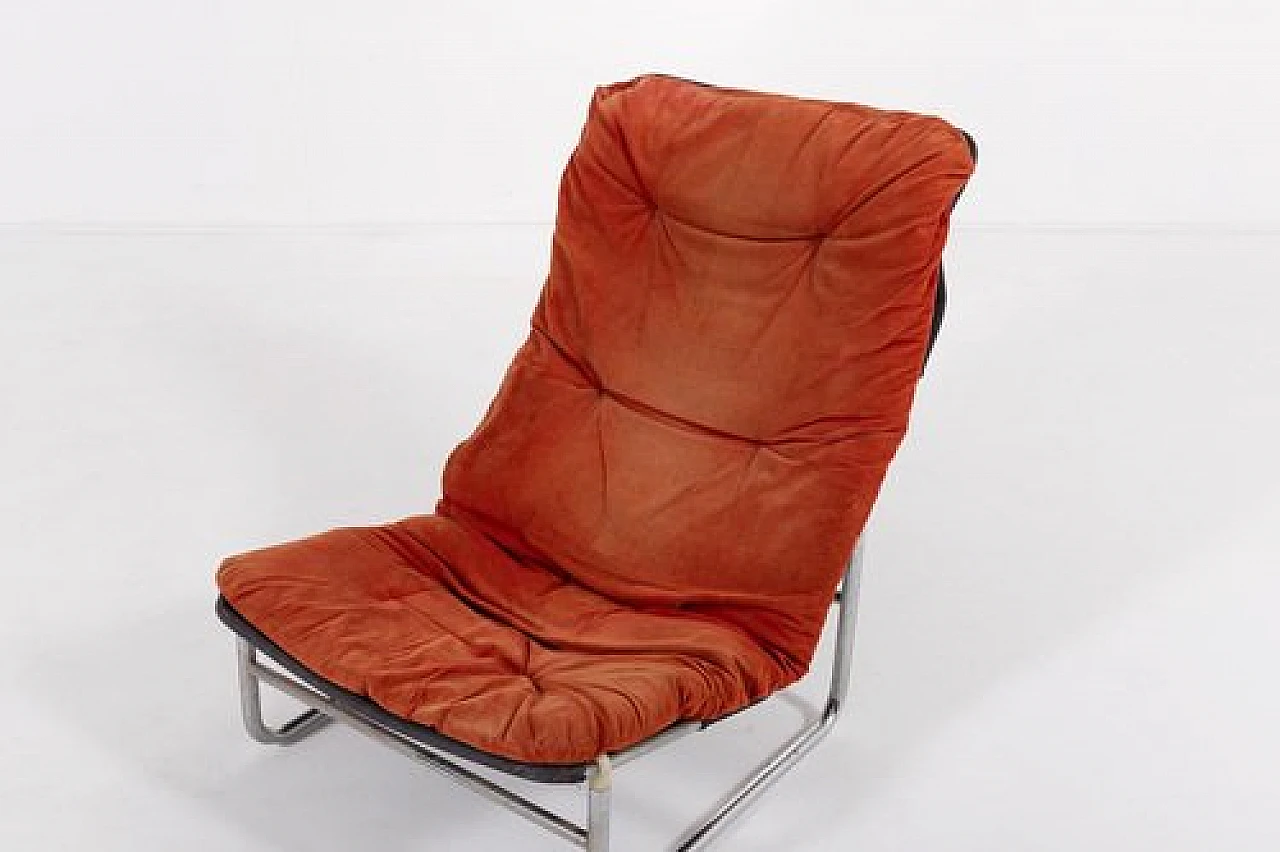 Zobra easy chair by Bror Boije and Jaan Zimmerman for Dux, 1970s 5