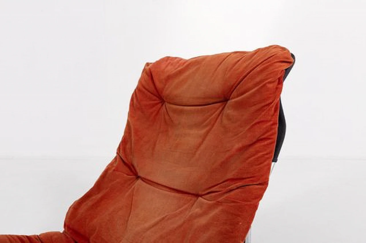Zobra easy chair by Bror Boije and Jaan Zimmerman for Dux, 1970s 6