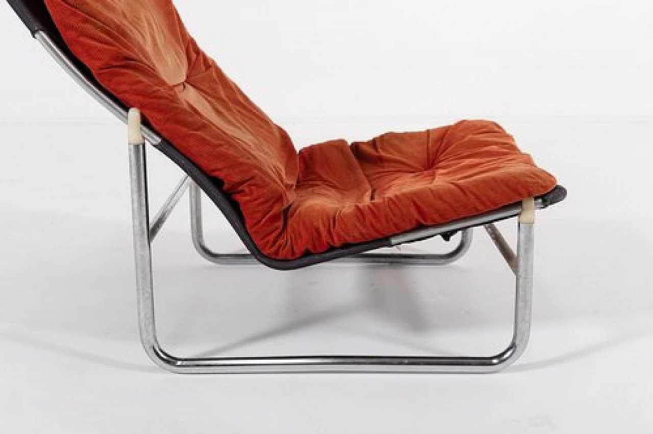 Zobra easy chair by Bror Boije and Jaan Zimmerman for Dux, 1970s 8