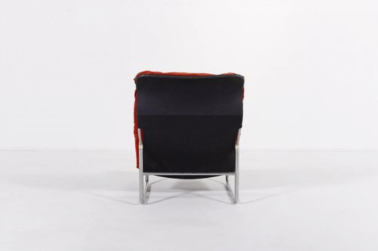 Zobra easy chair by Bror Boije and Jaan Zimmerman for Dux, 1970s 11