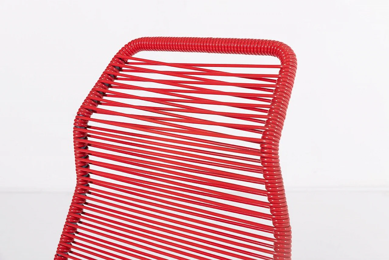 Foldable Spaghetti deck chair by Roberto Gatti, 1960s 9