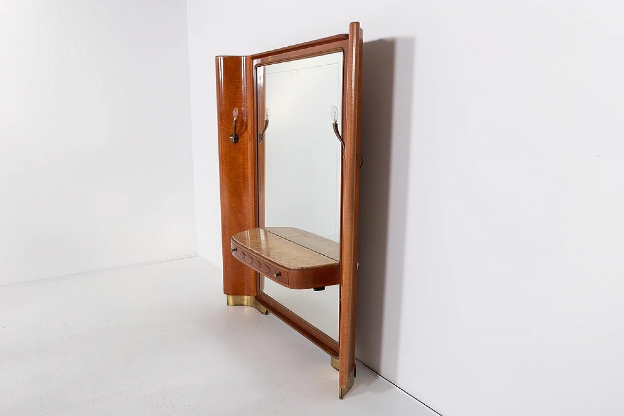 Dressing table in veneer wood from Guglielmo Ulrich, 1950s 3