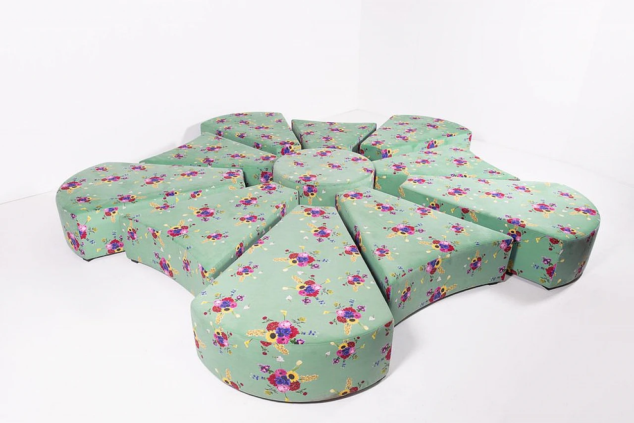 Divano modulare Floriade di Seating Group, fine '900 2