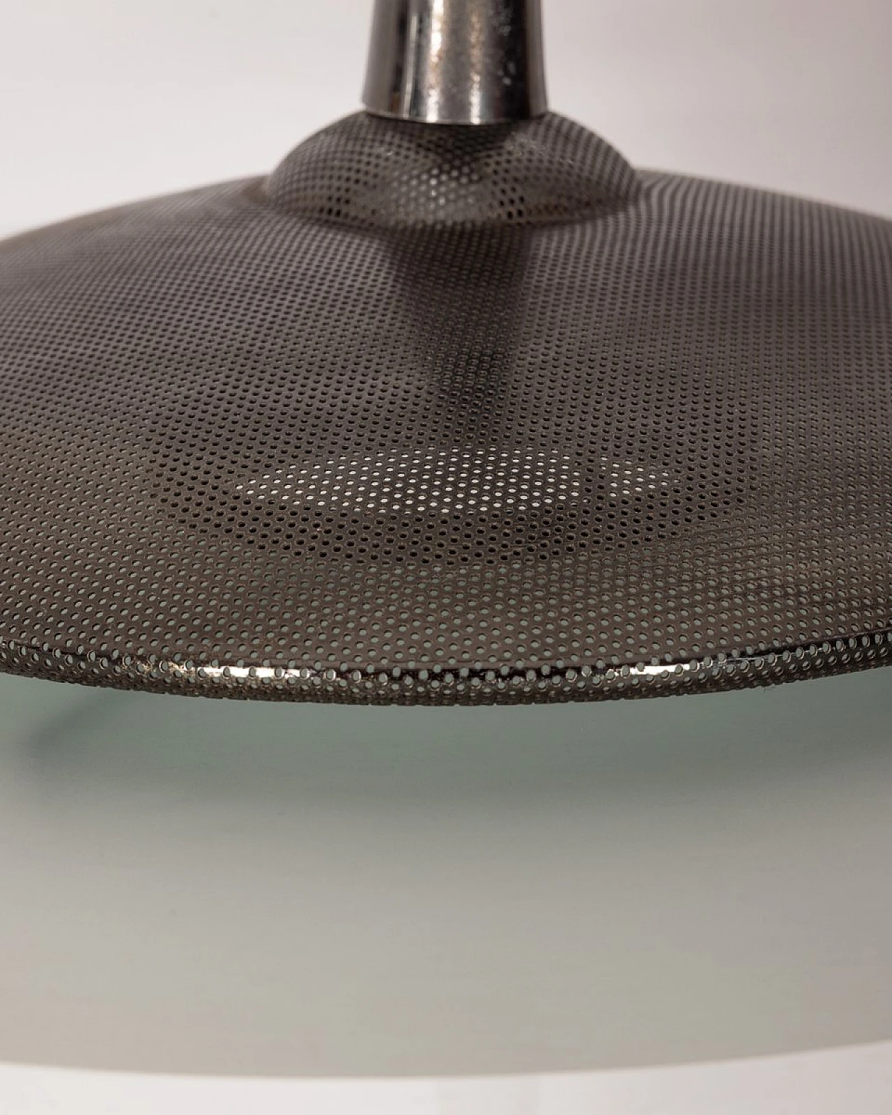 Glass and crystal pendant lamp, 1960s 5