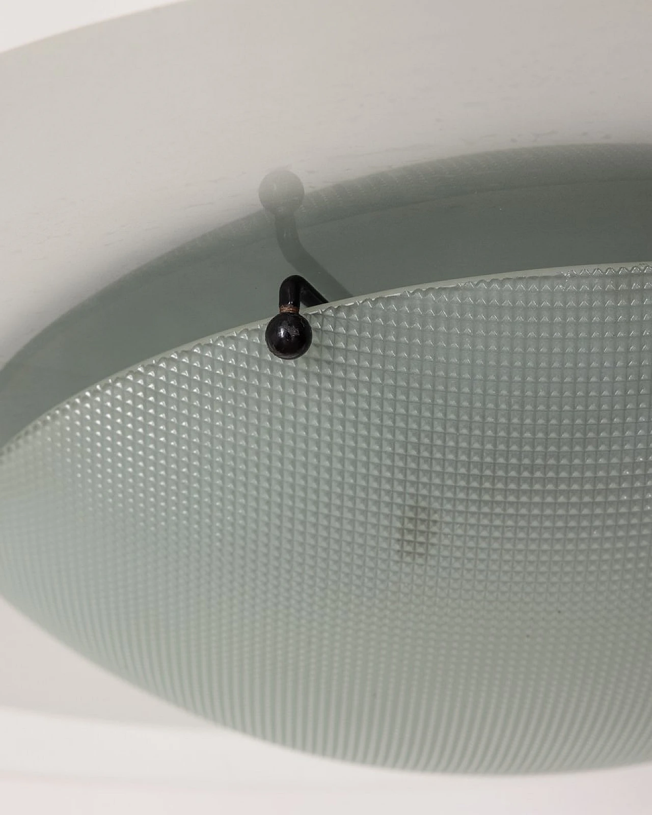 Glass and crystal pendant lamp, 1960s 7