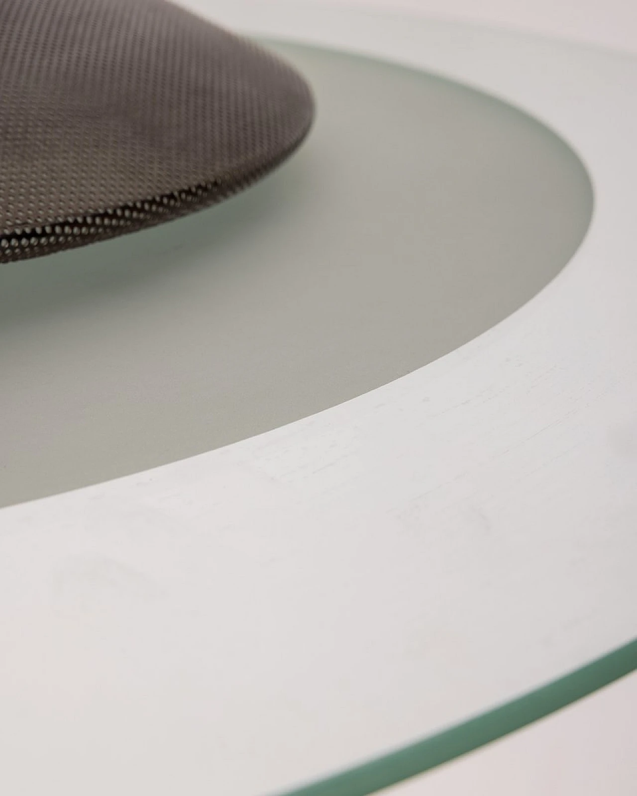 Glass and crystal pendant lamp, 1960s 8