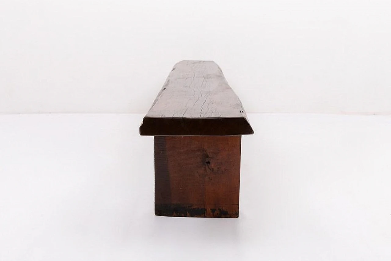 Panca in legno verniciato, anni '50 4