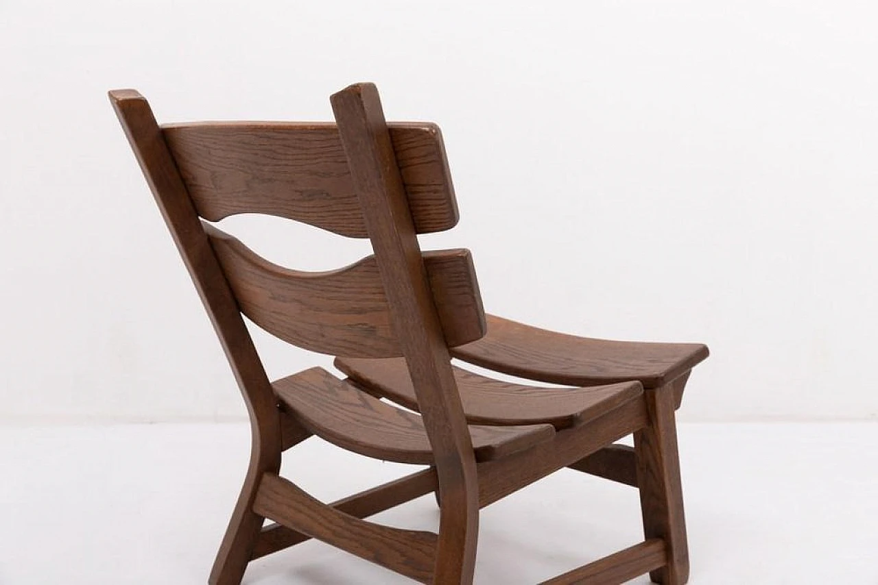4 Chairs with a table in oak by Dittmann & Co. for Awa, 1970s 9