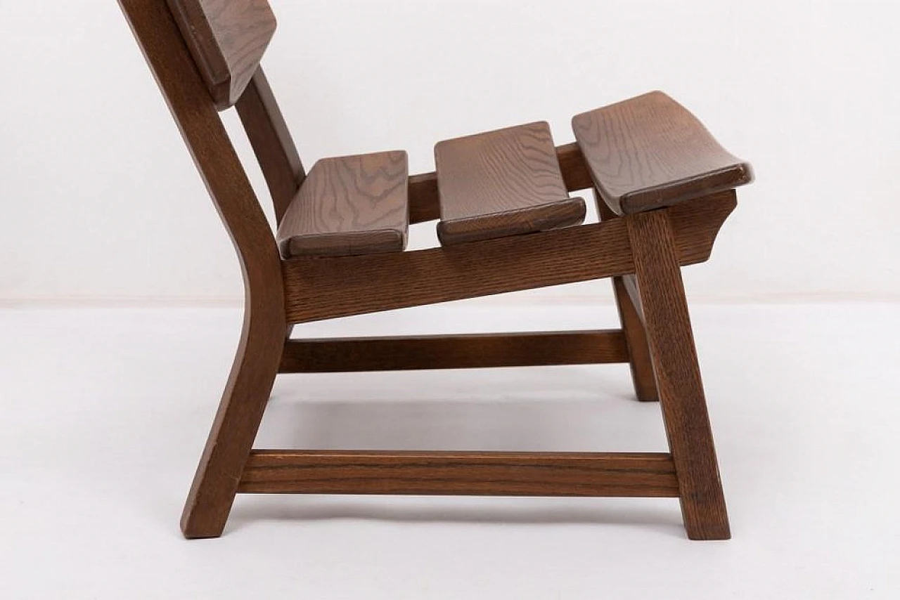 4 Chairs with a table in oak by Dittmann & Co. for Awa, 1970s 10