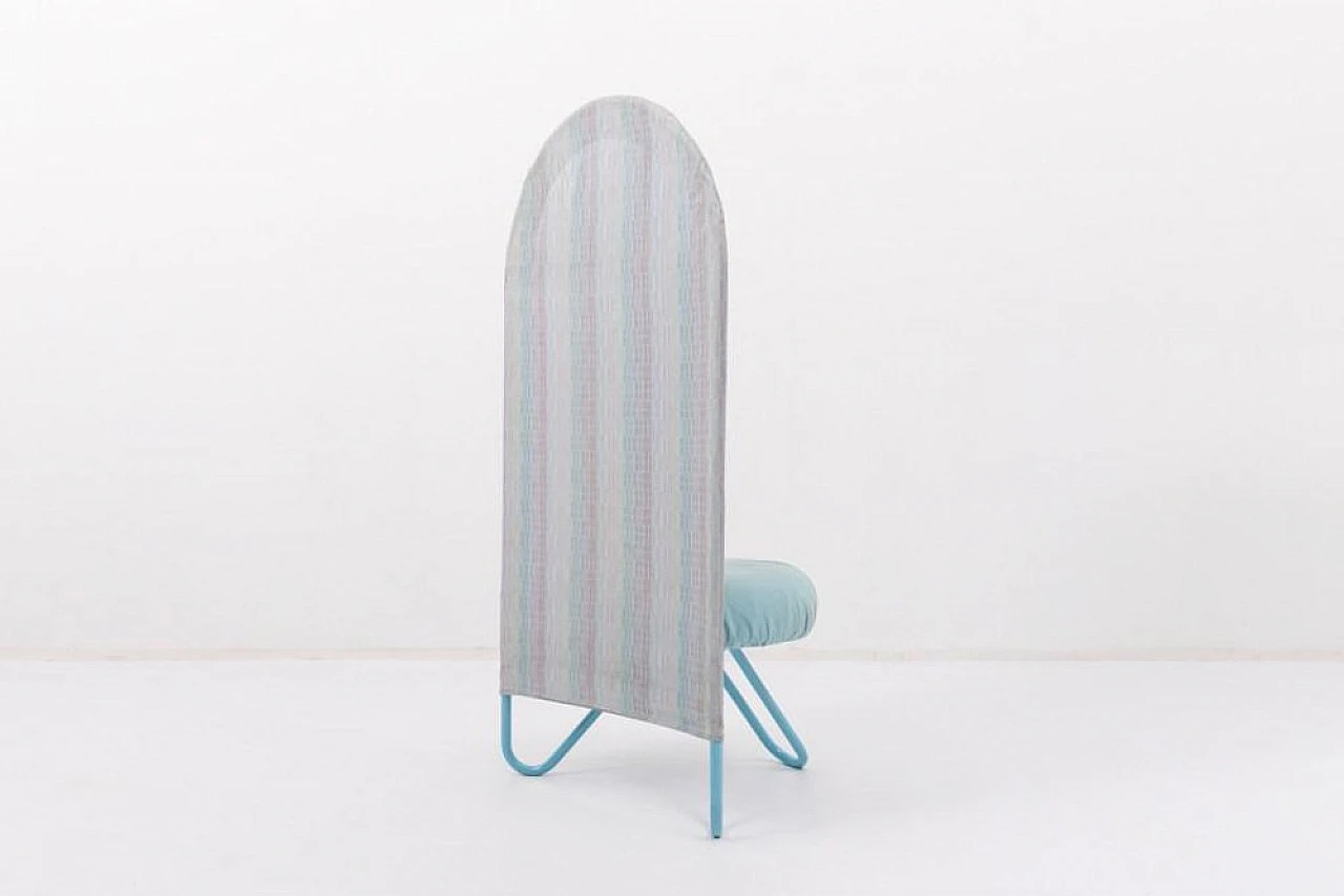Steel high cack chair by Bonaldo, 1980s 4