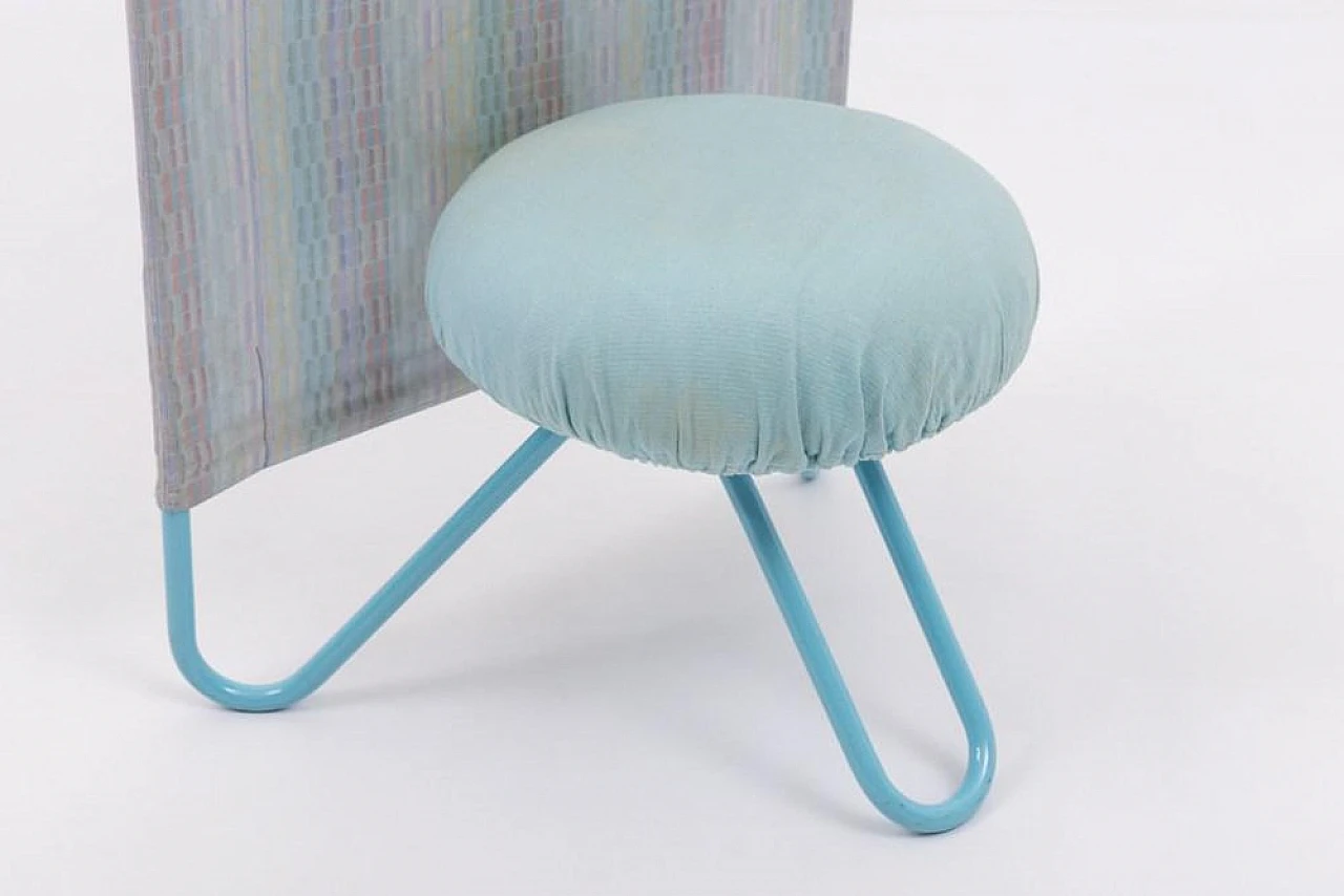 Steel high cack chair by Bonaldo, 1980s 7
