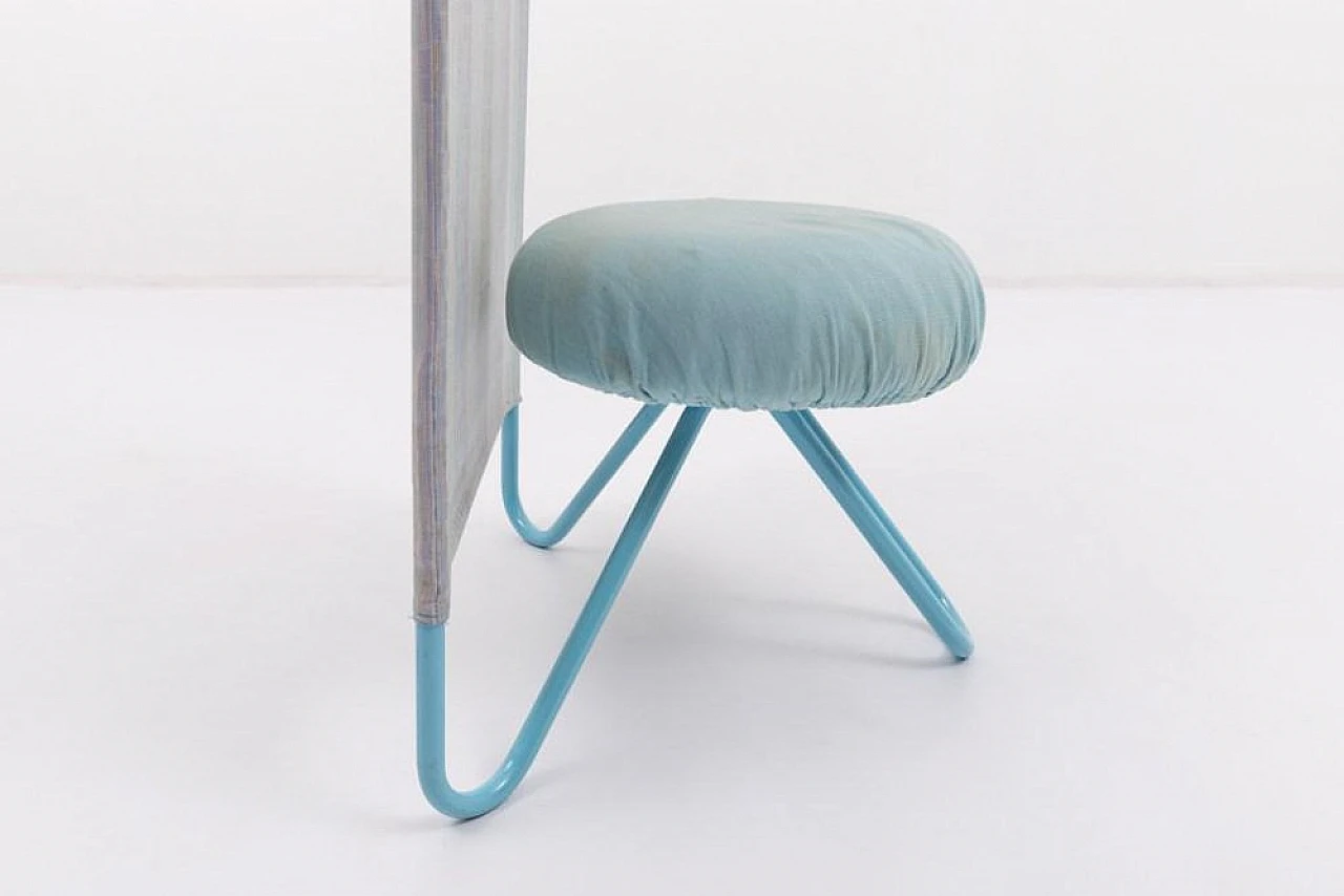 Steel high cack chair by Bonaldo, 1980s 8