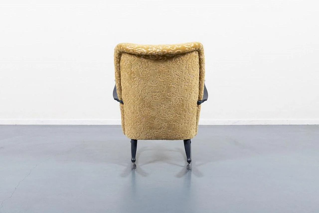 Sedia a dondolo scandinava Mid-Century,  anni '50 6