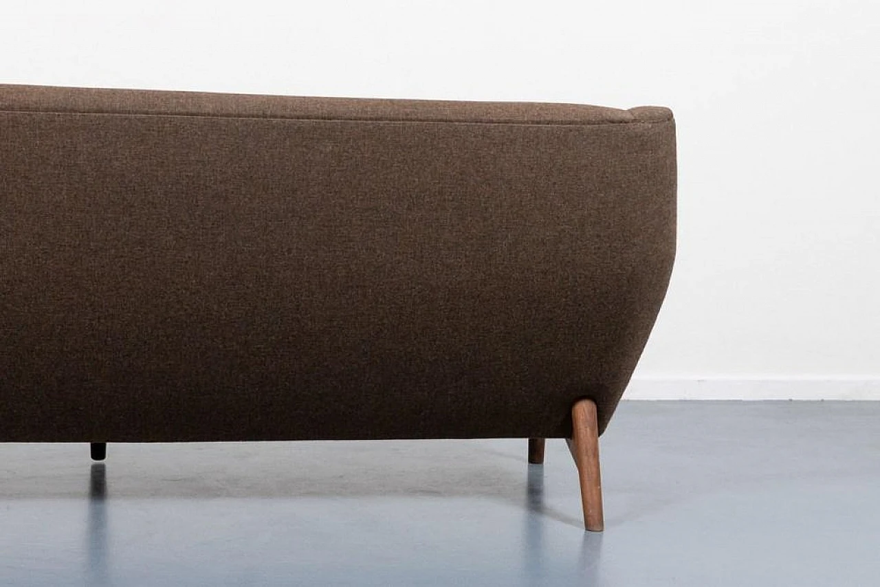 Teak and wool sofa by Kurt Ostervig, 1960s 6