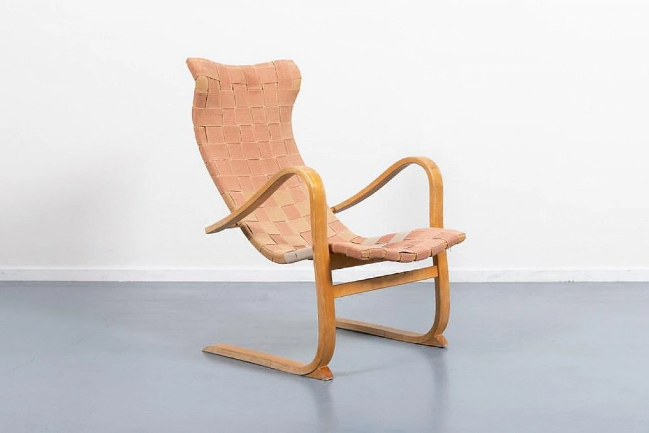 Patronen armchair by Gustav Axel Berg Patron, 1940s 1