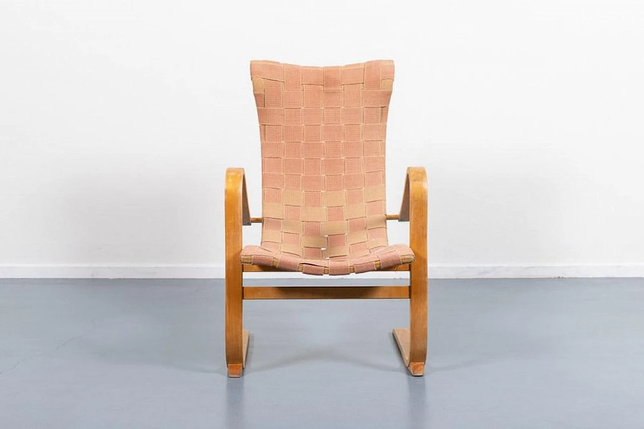 Patronen armchair by Gustav Axel Berg Patron, 1940s 2