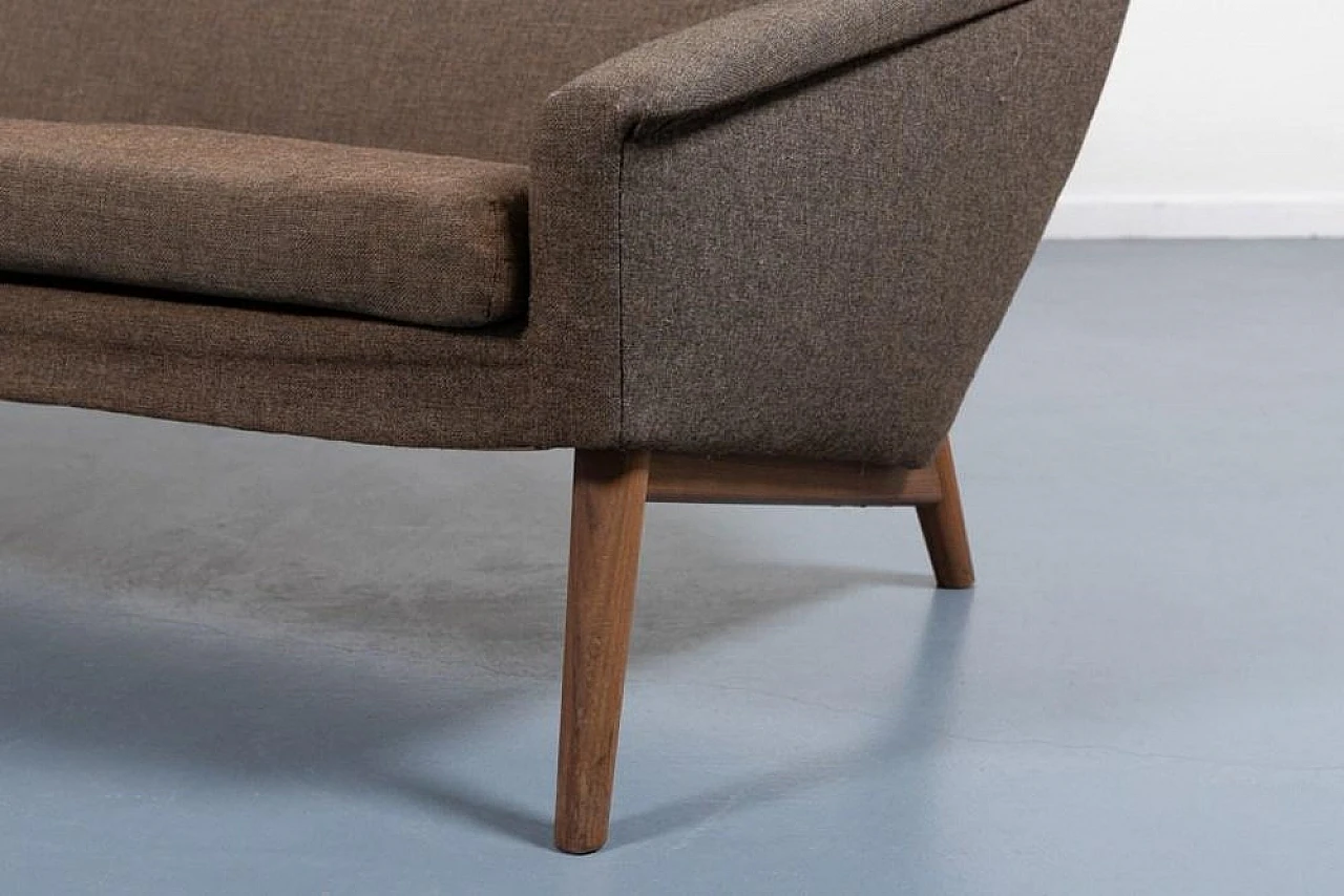 Teak and wool sofa by Kurt Ostervig, 1960s 8