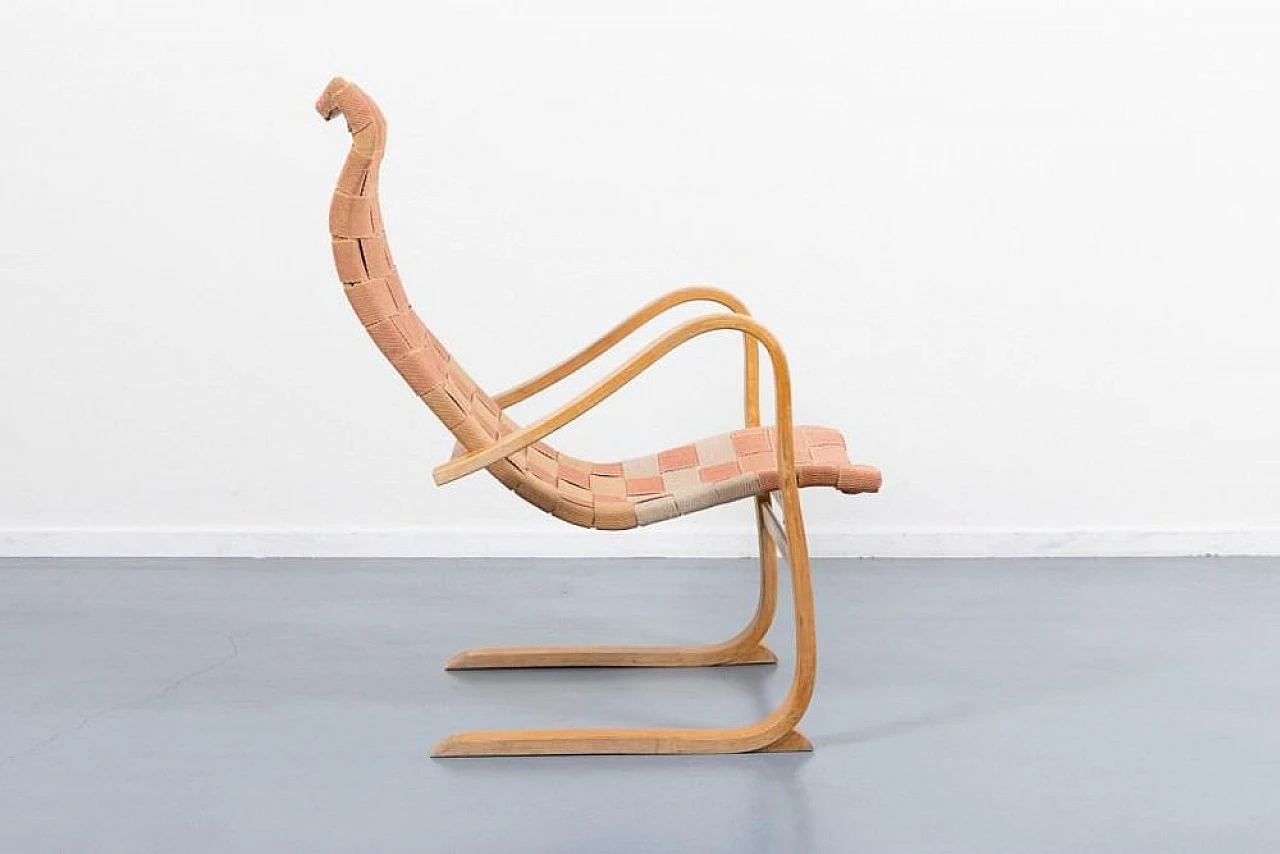 Patronen armchair by Gustav Axel Berg Patron, 1940s 3