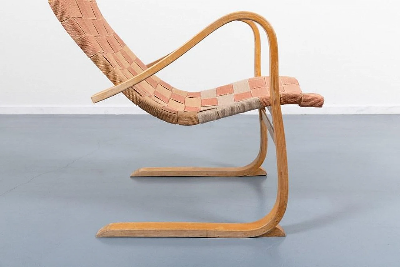 Patronen armchair by Gustav Axel Berg Patron, 1940s 4