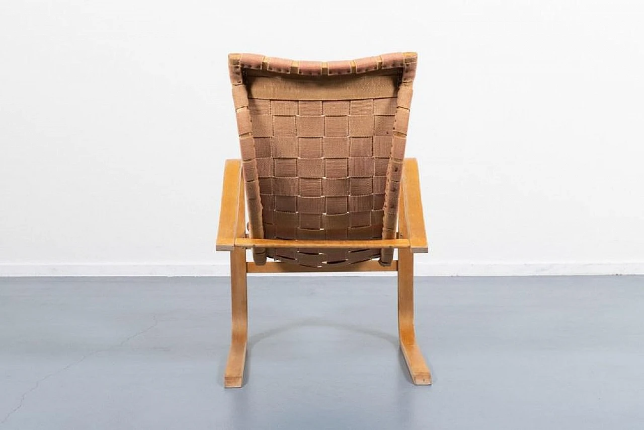 Patronen armchair by Gustav Axel Berg Patron, 1940s 7