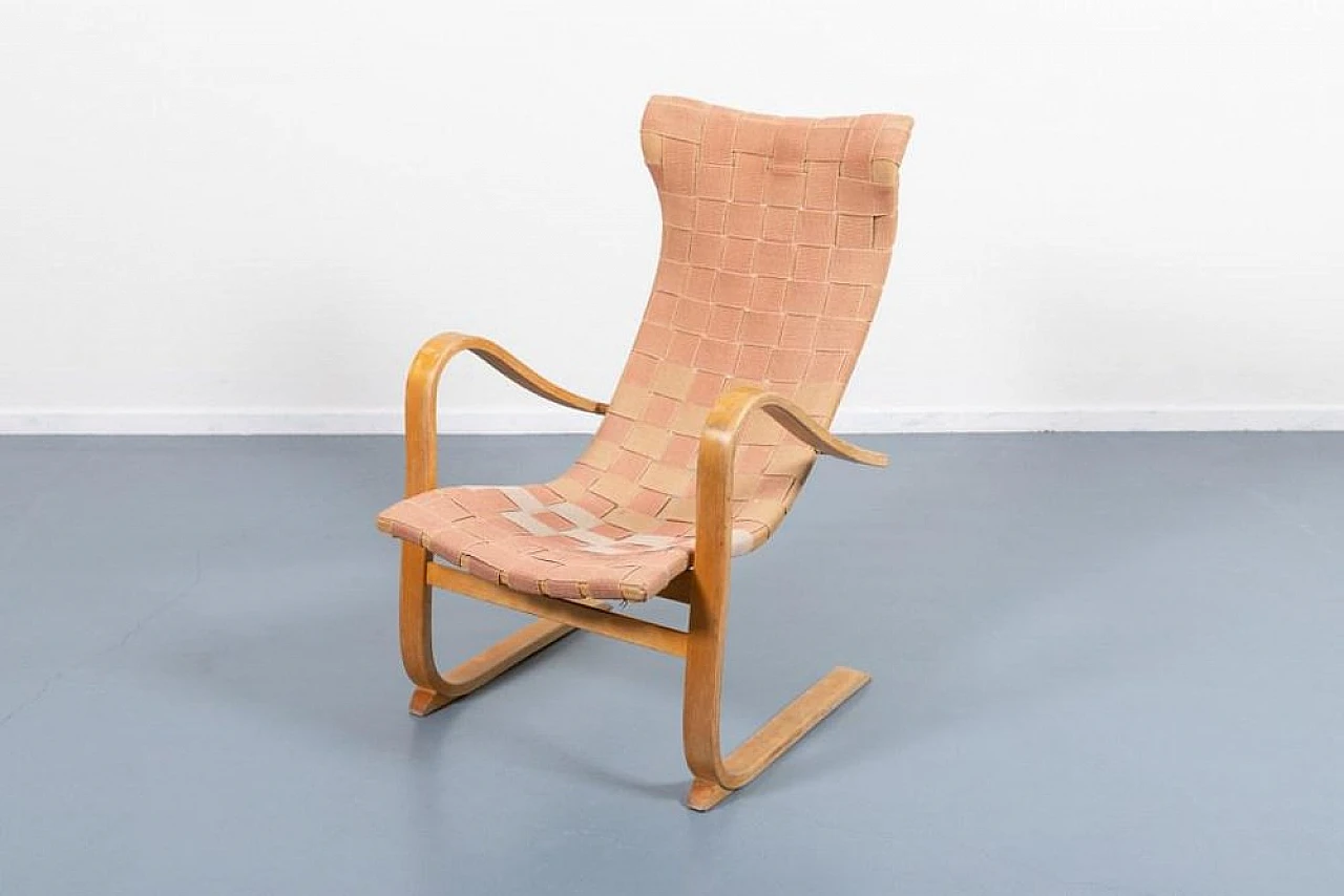 Patronen armchair by Gustav Axel Berg Patron, 1940s 8