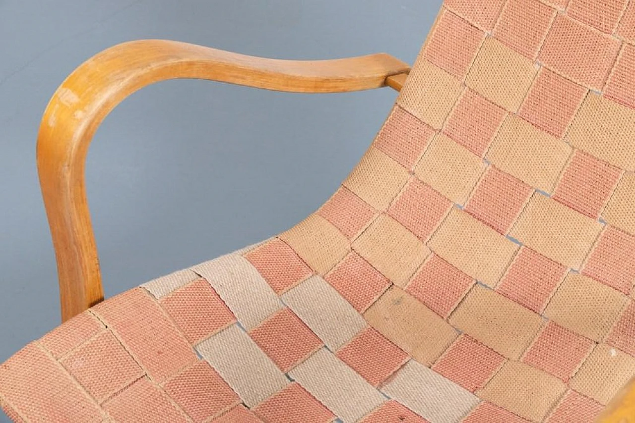 Patronen armchair by Gustav Axel Berg Patron, 1940s 9