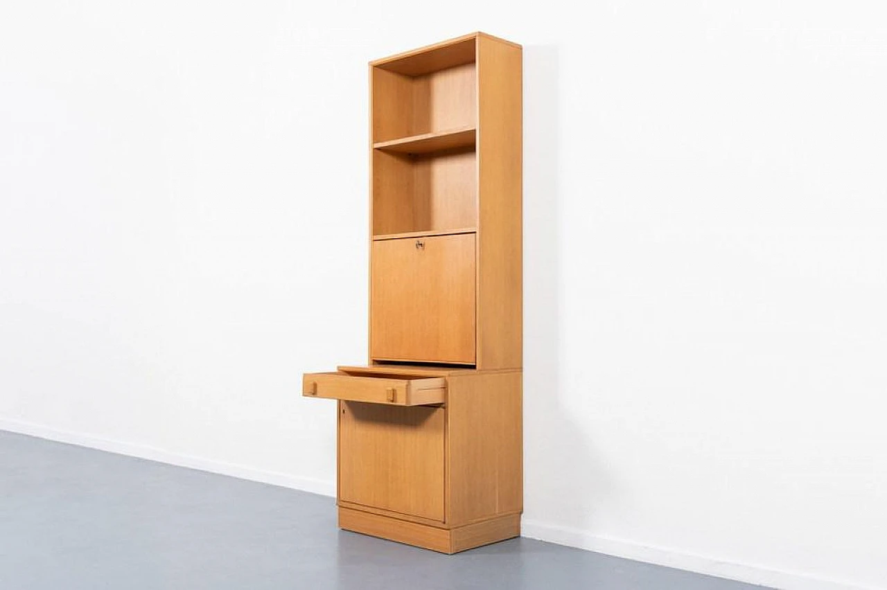 Vintage Swedish Oak Bar Cabinet, 1970s 3