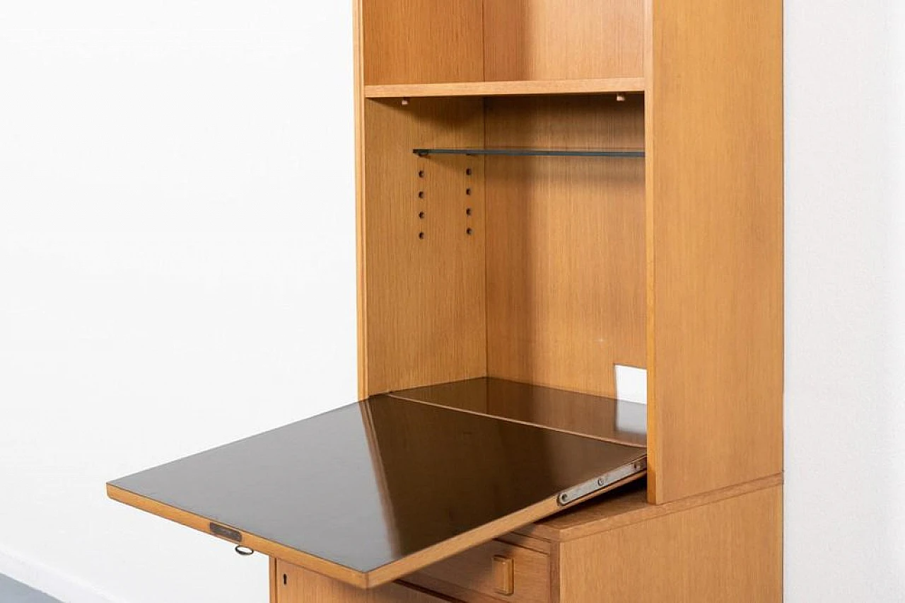 Vintage Swedish Oak Bar Cabinet, 1970s 4