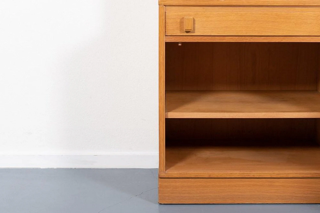 Vintage Swedish Oak Bar Cabinet, 1970s 7