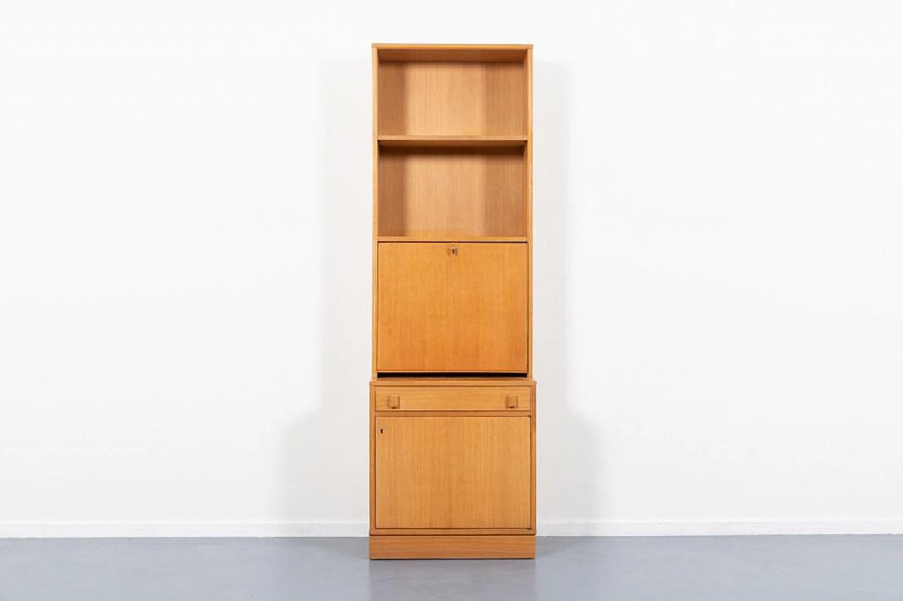 Vintage Swedish Oak Bar Cabinet, 1970s 8