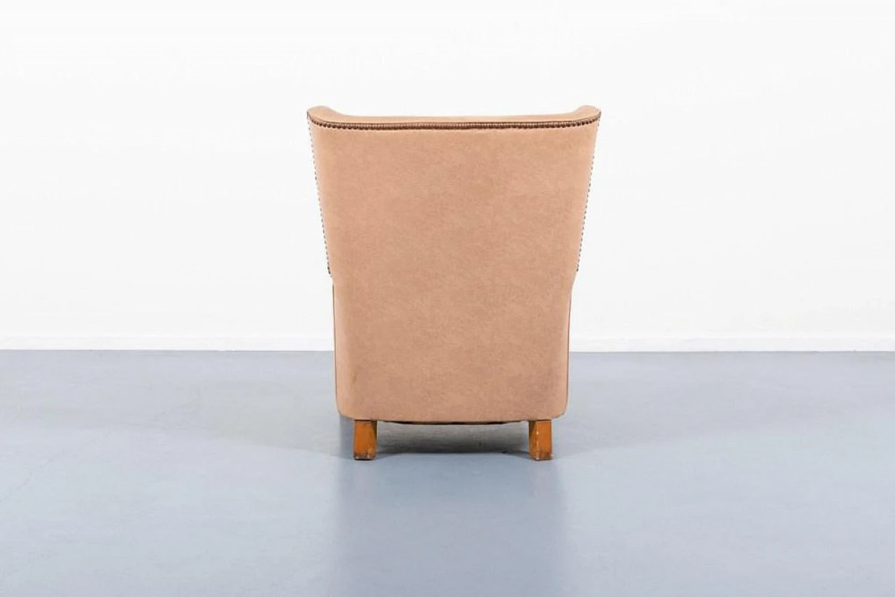 Mid-Century Modern Scandinavian Lounge Armchair, Sweden, 1950s 7