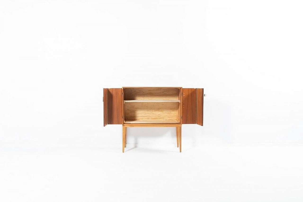 Vintage Danish Teak Veneer Storage Cabinet, 1960s 3