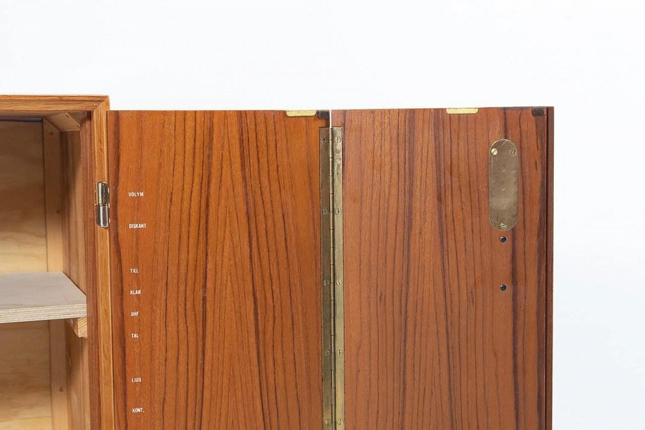 Vintage Danish Teak Veneer Storage Cabinet, 1960s 7