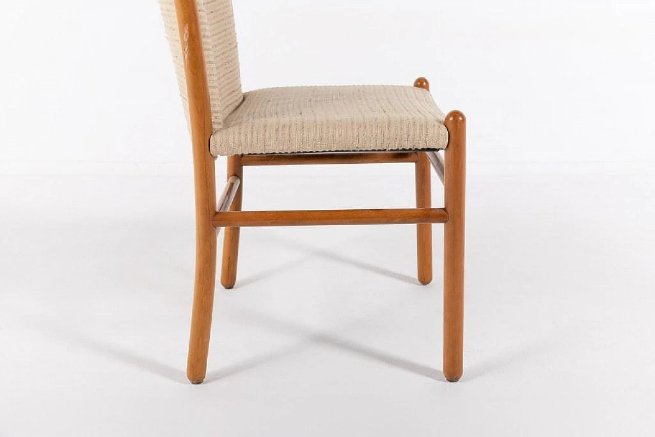 Italian Nuela Chairs by Gianfranco Frattini for Lema SPA, Italy, 1970s, Set of 5 11