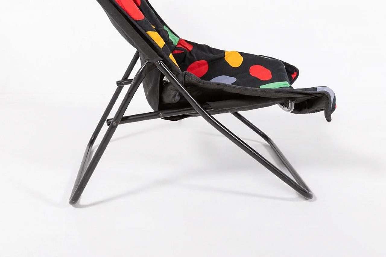 Pair of Pop Art folding chairs, 1990s 7