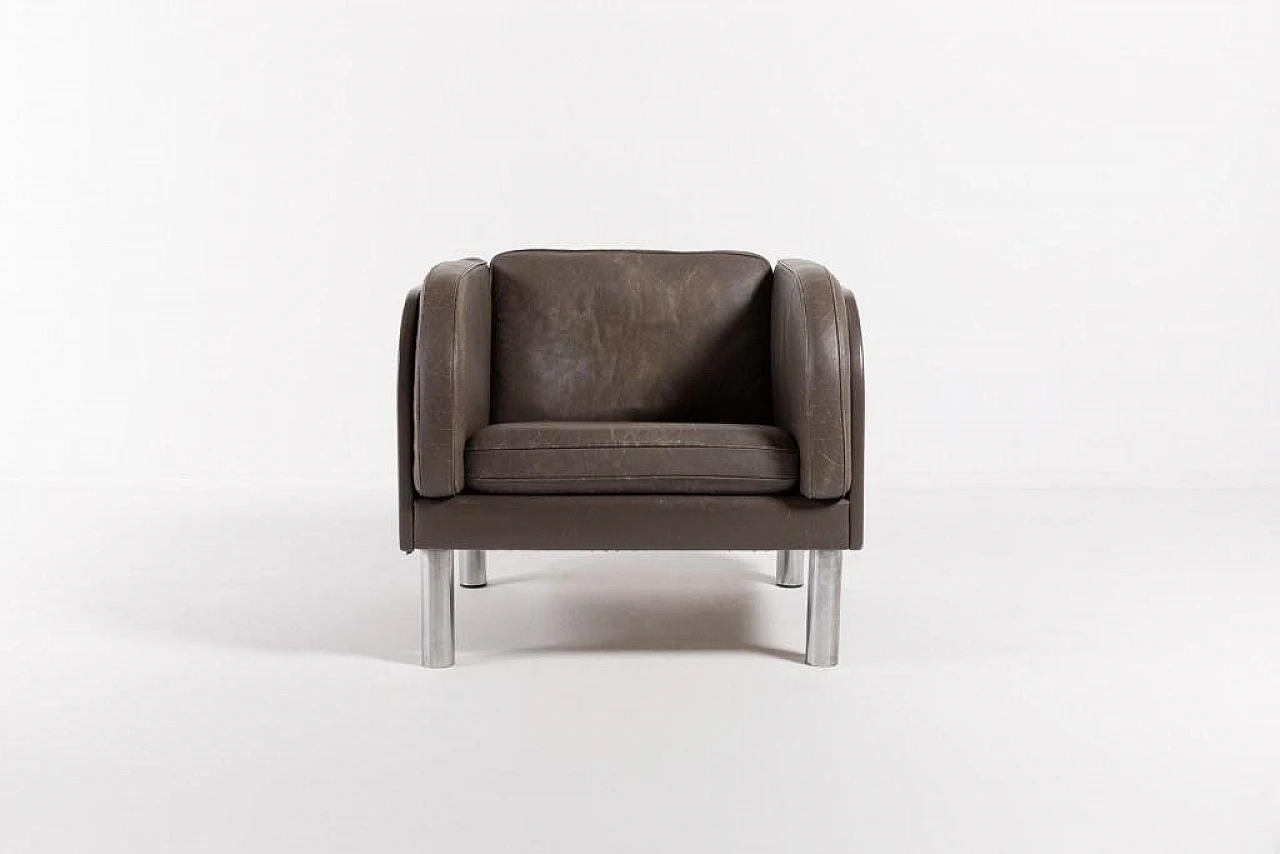 Ej-20 armchair by Jorgen Gammelgaard for Erik Jorgensen, 1970s 2